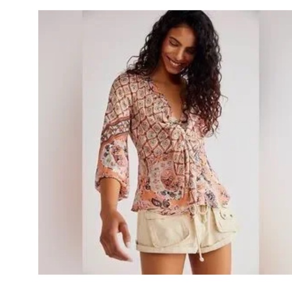 Free People Tops - Free People Floral Patterned Women's Top